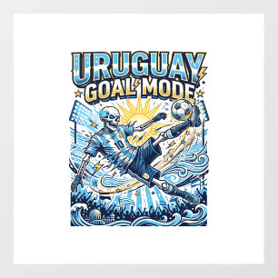 Uruguay Goal Mode Skeleton Striker Nations Dynamic Floor Decals