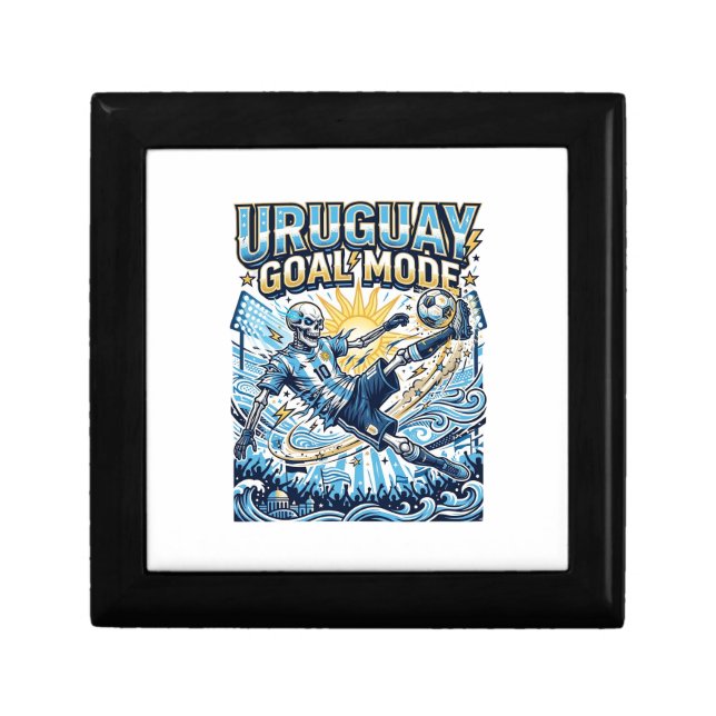 Uruguay Goal Mode Skeleton Striker Nations Dynamic Gift Box (Front)