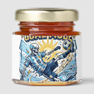 Uruguay Goal Mode Skeleton Striker Nations Dynamic Honey Jar Favors