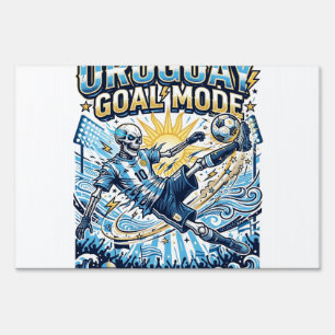 Uruguay Goal Mode Skeleton Striker Nations Dynamic Sign