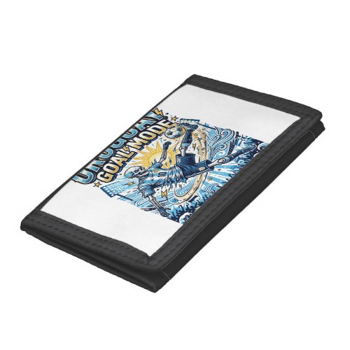 Uruguay Goal Mode Skeleton Striker Nations Dynamic Trifold Wallet