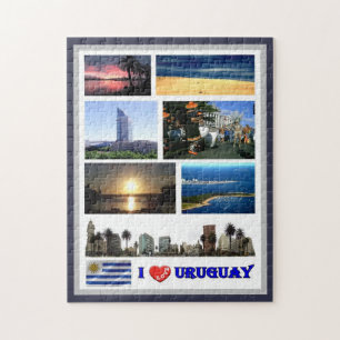 Uruguay - I Love - Jigsaw Puzzle