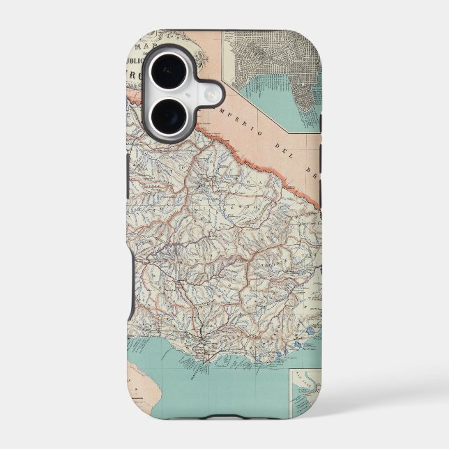 Uruguay Iphone Case (Back)