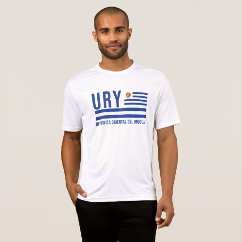 Uruguay ISO Alpha_3 Design T_Shirt