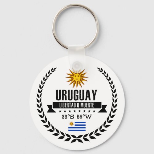 Uruguay Keychain