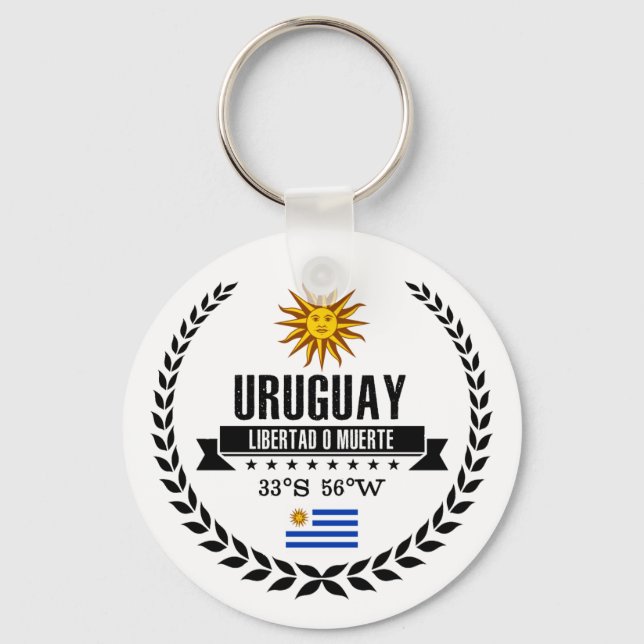 Uruguay Keychain (Front)