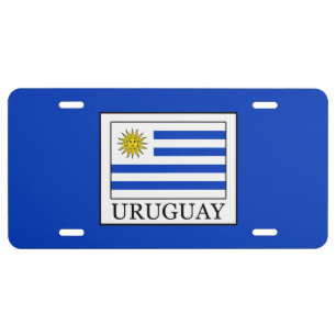 Uruguay License Plate