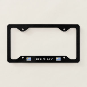 Uruguay license plate frame