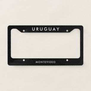 Uruguay License Plate Frame