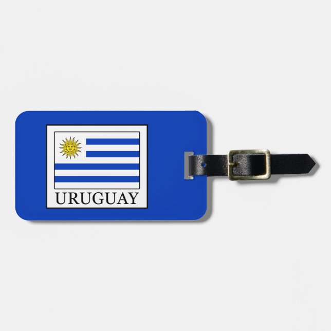 Uruguay Luggage Tag (Front Horizontal)