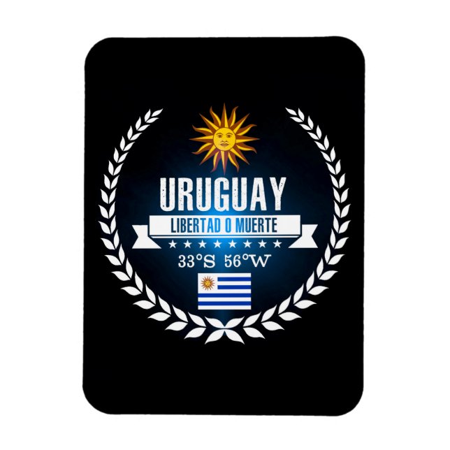 Uruguay Magnet (Vertical)