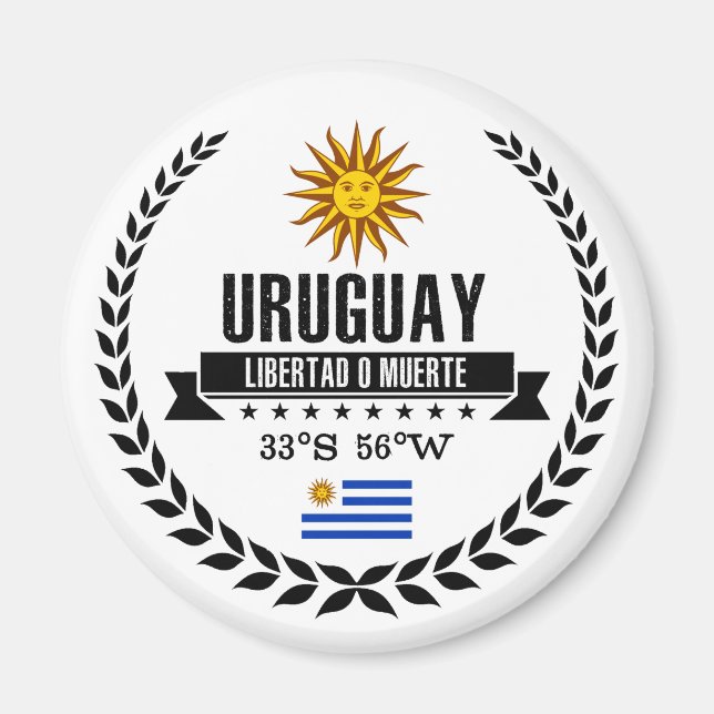 Uruguay Magnet (Front)