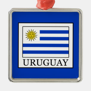 Uruguay Metal Ornament