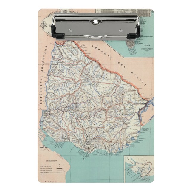 Uruguay Mini Clipboard (Front)