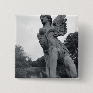 Uruguay, Montevideo, Barrio Prado, mythological Button
