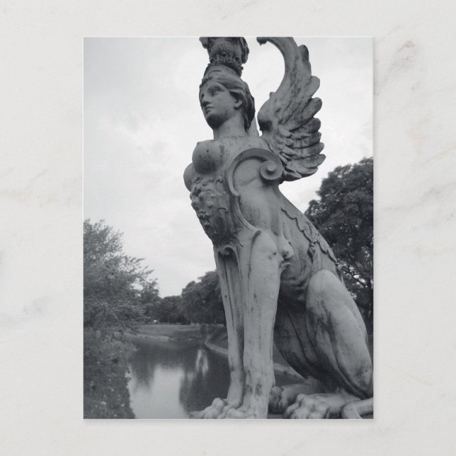 Uruguay, Montevideo, Barrio Prado, mythological Postcard (Front)