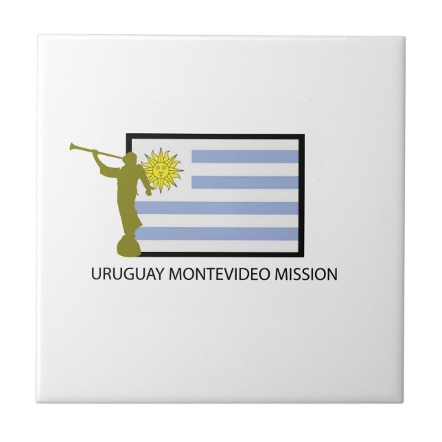 URUGUAY MONTEVIDEO LDS CTR CERAMIC TILE (Front)