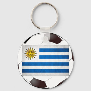 Uruguay National Flag Keychain