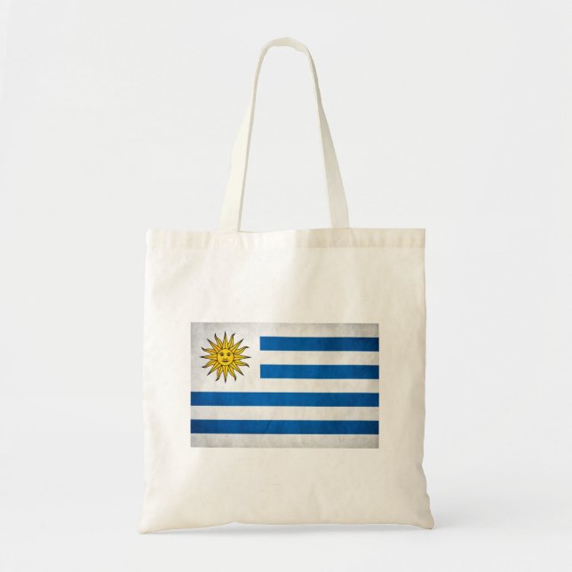 Uruguay National Flag Tote Bag (Front)