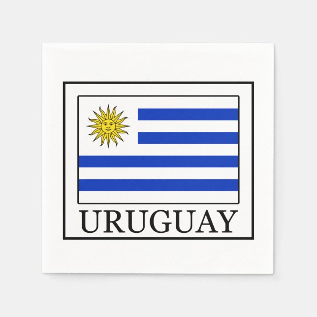 Uruguay Paper Napkins (Front)