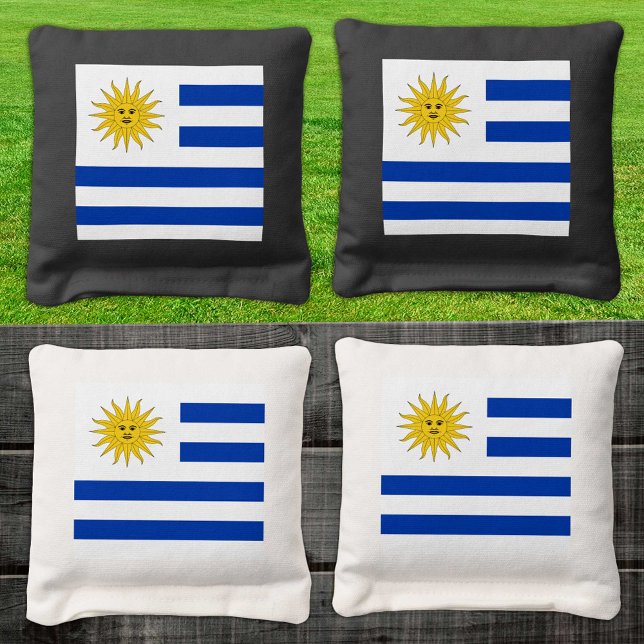 Uruguay patriotic bags, Uruguay Flag Cornhole Bags (Creator Uploaded)