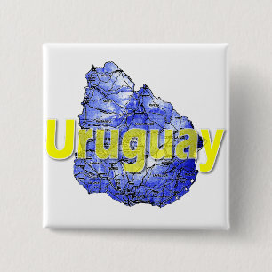Uruguay Pinback Button