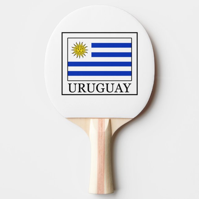 Uruguay Ping-Pong Paddle (Front)