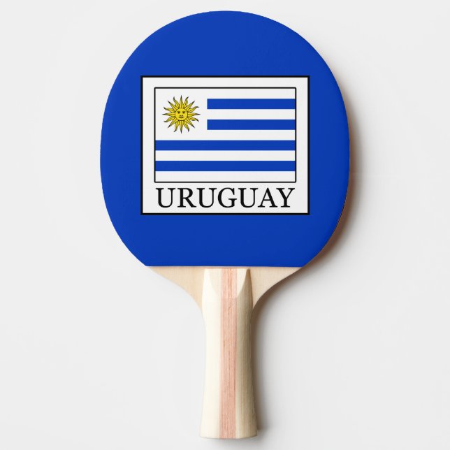 Uruguay Ping-Pong Paddle (Front)