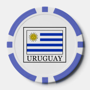 Uruguay Poker Chips