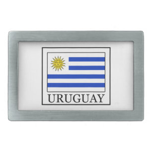 Uruguay Rectangular Belt Buckle
