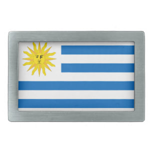 Uruguay Rectangular Belt Buckle