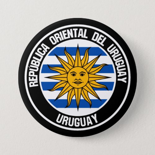 Uruguay Round Emblem Button