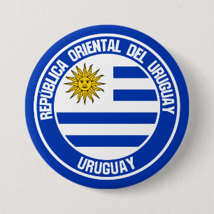 Uruguay Round Emblem Button