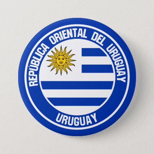 Uruguay Round Emblem Button
