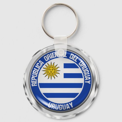 Uruguay Round Emblem Keychain