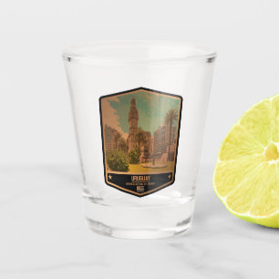 Uruguay Shot Glass