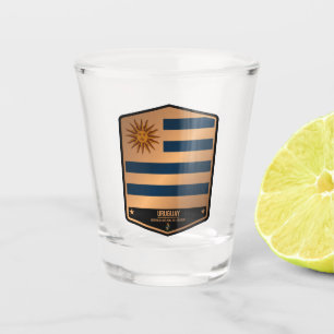Uruguay Shot Glass