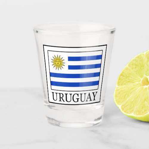 Uruguay Shot Glass