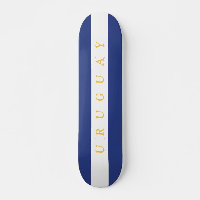 Uruguay Skateboard Deck (Front)