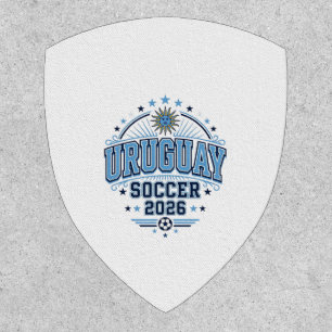 Uruguay Soccer 2026 Soccer Bold Country Typography Patch