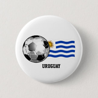 Uruguay Soccer Button