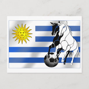 Uruguay soccer Charruas 2010 futbol fans gifts Postcard