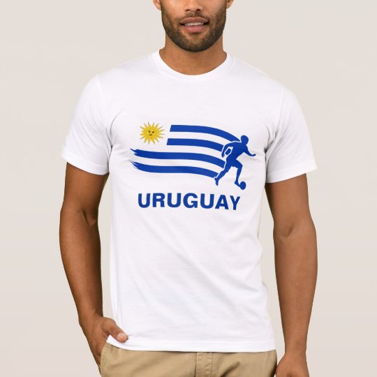 Uruguay Soccer Flag T-Shirt