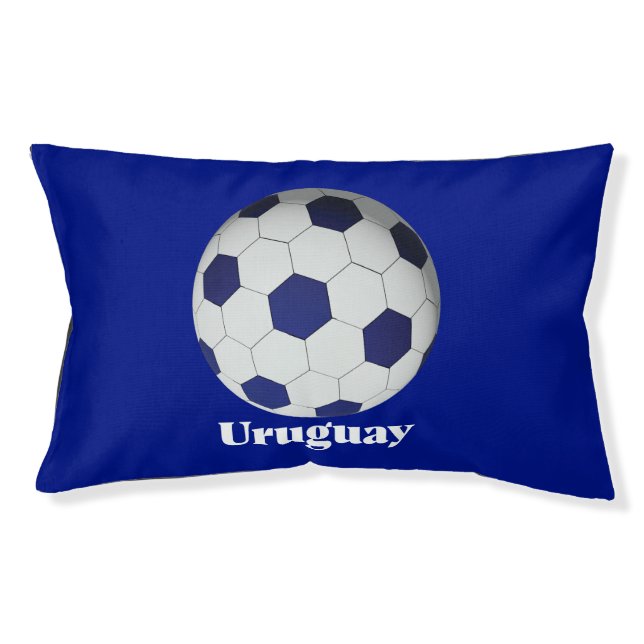 Uruguay Soccer Pet Bed (Front)