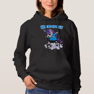 Uruguay Soccer Uruguayan Football Flag Futbol Dabb Hoodie