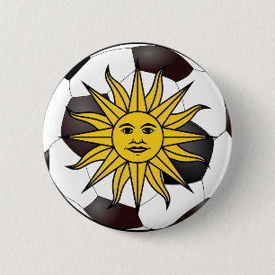 Uruguay "Sol de Mayo" Button