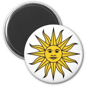 Uruguay Sol De Mayo Magnet by abbeyz71 at Zazzle