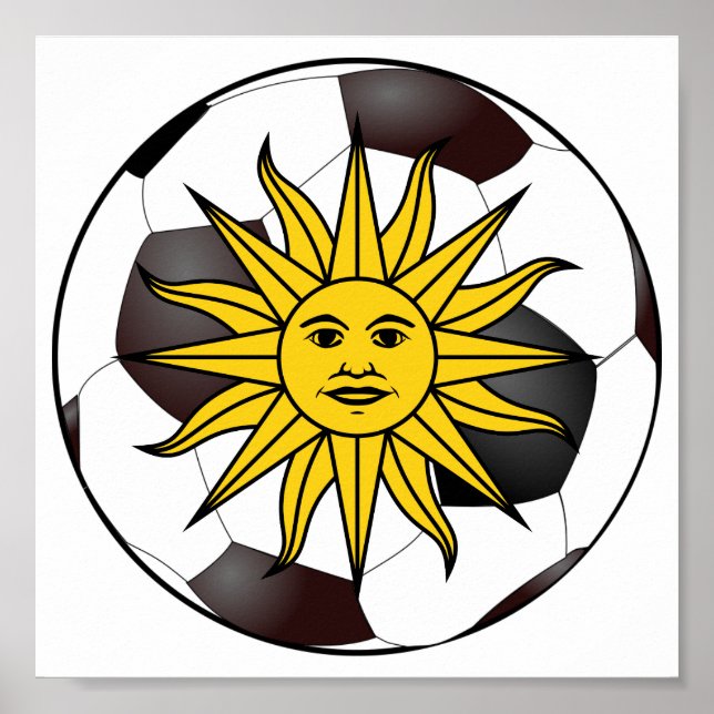 Uruguay "Sol de Mayo" Poster (Front)