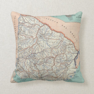 Uruguay Throw Pillow