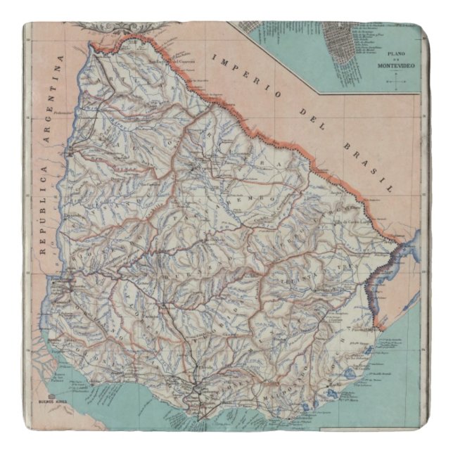 Uruguay Trivet (Front)